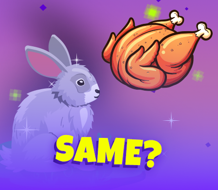 Le jeu du lapin est-il le même que celui du poulet ?